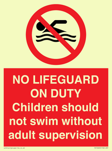 PV10065: NO LIFEGUARD ON DUTY