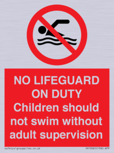 PV10065: NO LIFEGUARD ON DUTY