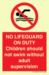 PV10065: NO LIFEGUARD ON DUTY
