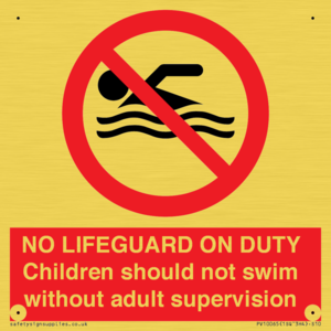 PV10065: NO LIFEGUARD ON DUTY