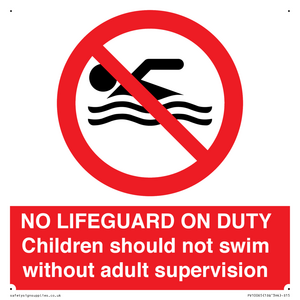 PV10065: NO LIFEGUARD ON DUTY