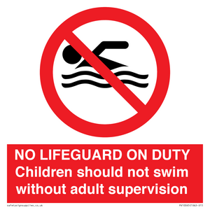 PV10065: NO LIFEGUARD ON DUTY