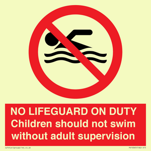 PV10065: NO LIFEGUARD ON DUTY