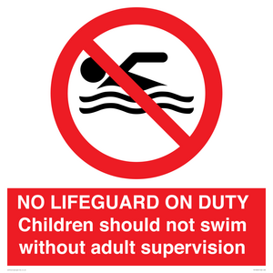 PV10065: NO LIFEGUARD ON DUTY