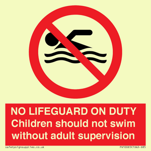 PV10065: NO LIFEGUARD ON DUTY