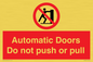 PV10071: Automatic Doors  Do not push or pull