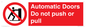 PV10071: Automatic Doors  Do not push or pull