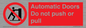 PV10071: Automatic Doors  Do not push or pull