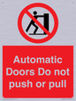 PV10071: Automatic Doors  Do not push or pull