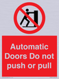 PV10071: Automatic Doors  Do not push or pull