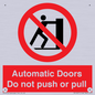 PV10071: Automatic Doors  Do not push or pull