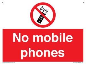 PV10074: No mobile phones