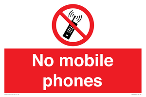 PV10074: No mobile phones