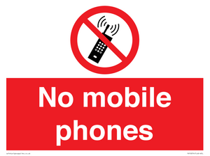 PV10074: No mobile phones