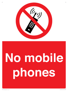 PV10074: No mobile phones