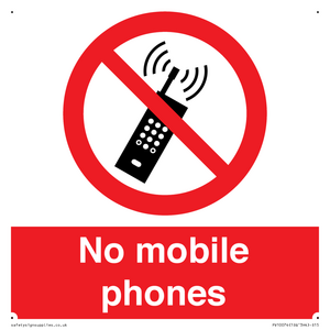 PV10074: No mobile phones