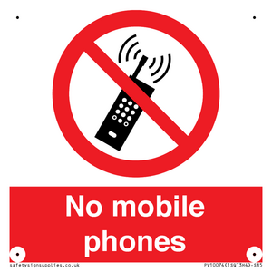 PV10074: No mobile phones