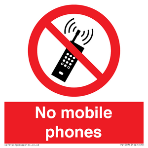PV10074: No mobile phones