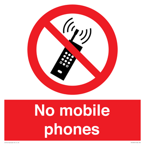 PV10074: No mobile phones