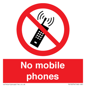 PV10074: No mobile phones