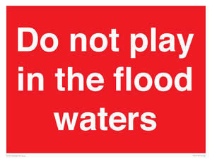 PV10113: Do not play in the flood waters