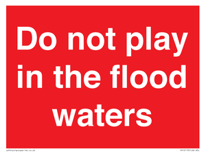 PV10113: Do not play in the flood waters