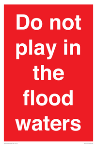 PV10113: Do not play in the flood waters