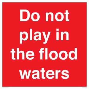 PV10113: Do not play in the flood waters