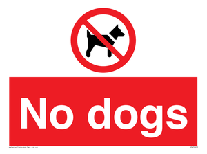 PV1023: no dogs