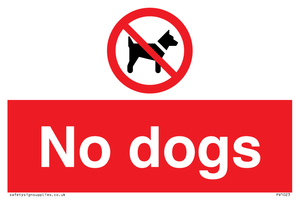 PV1023: no dogs