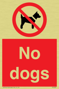 PV1023: no dogs
