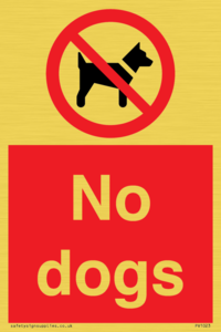 PV1023: no dogs