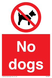 PV1023: no dogs