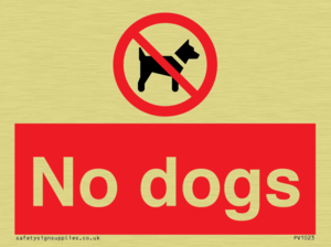 PV1023: no dogs