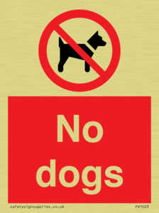PV1023: no dogs
