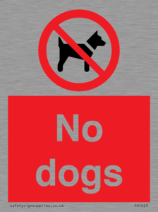 PV1023: no dogs