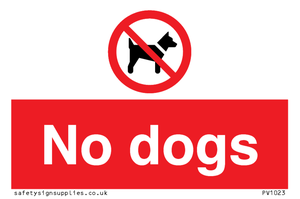 PV1023: no dogs
