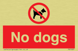 PV1023: no dogs