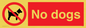PV1023: no dogs