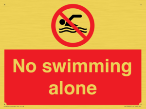 PV10242: No swimming alone