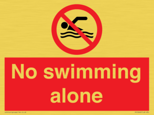 PV10242: No swimming alone