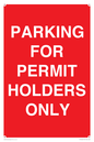 PV10252: PARKING FOR PERMIT HOLDERS ONLY