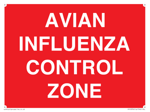 PV10376: AVIAN INFLUENZA CONTROL ZONE