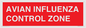PV10376: AVIAN INFLUENZA CONTROL ZONE