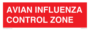 PV10376: AVIAN INFLUENZA CONTROL ZONE