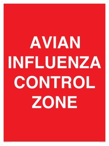 PV10376: AVIAN INFLUENZA CONTROL ZONE