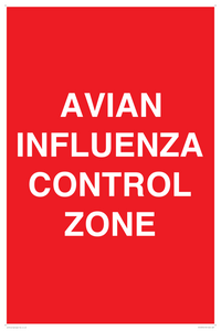 PV10376: AVIAN INFLUENZA CONTROL ZONE