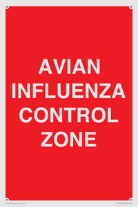 PV10376: AVIAN INFLUENZA CONTROL ZONE