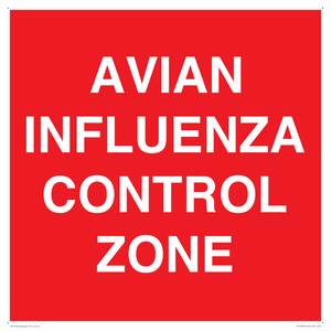 PV10376: AVIAN INFLUENZA CONTROL ZONE