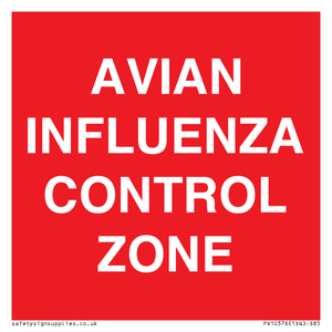 PV10376: AVIAN INFLUENZA CONTROL ZONE